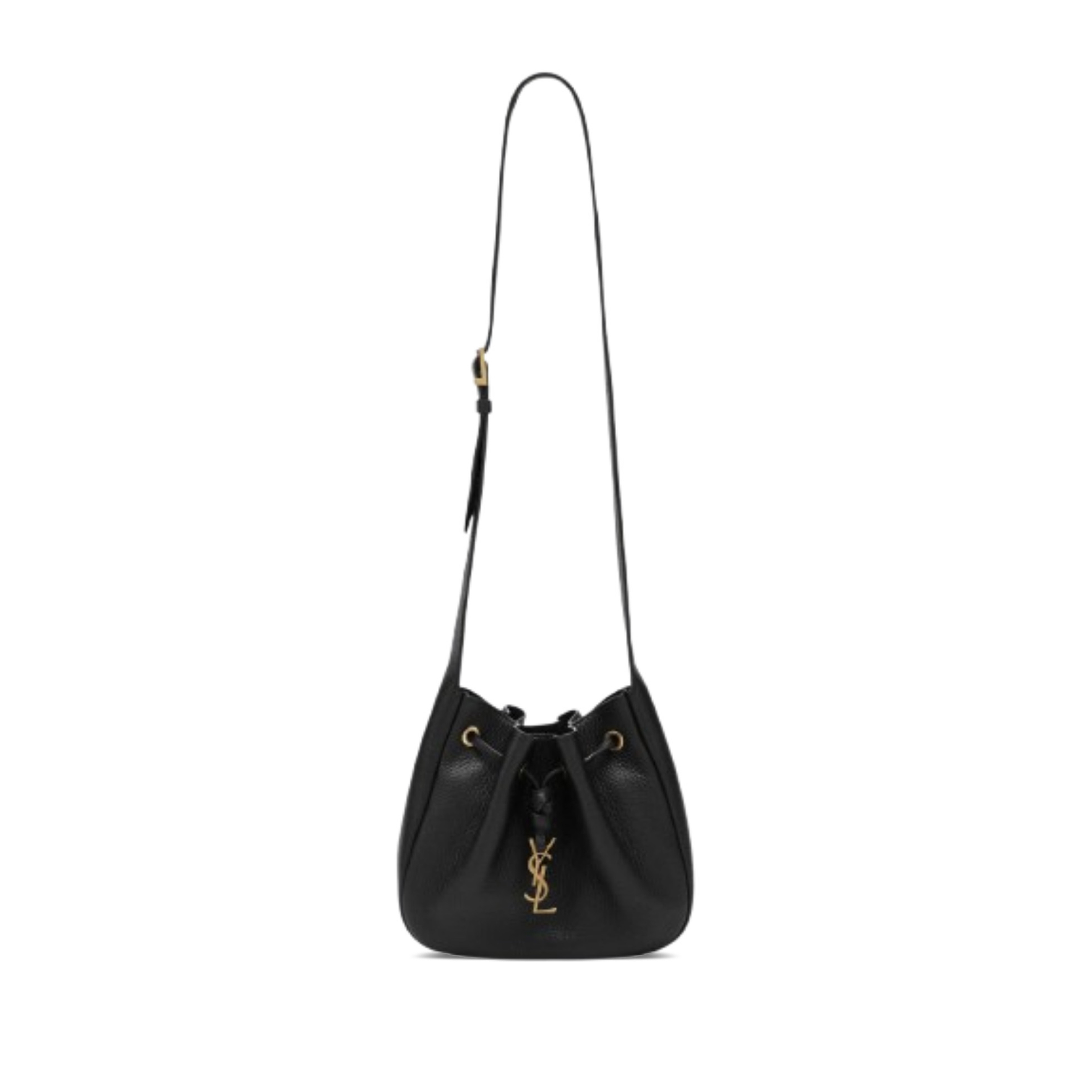 YSL PARIS VII HOBO BAG IN GRAIN DE POUDRE LEATHER 833423 (23*17*6cm)